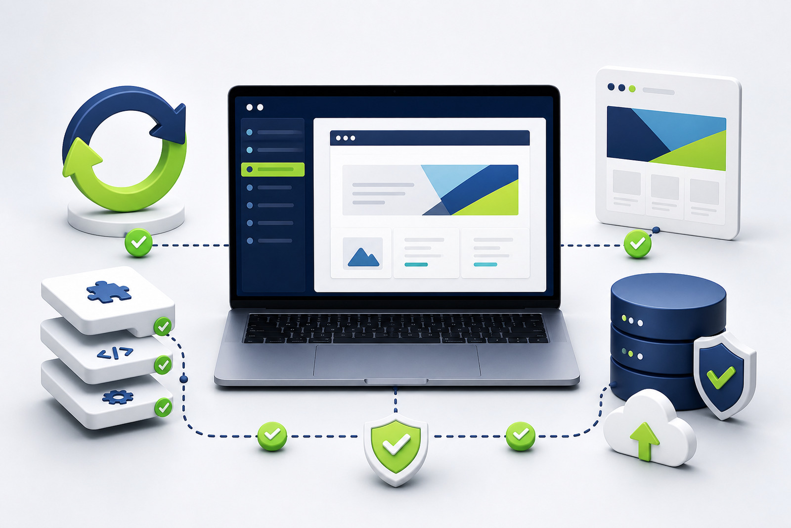 Jak aktualizovat web v Joomla