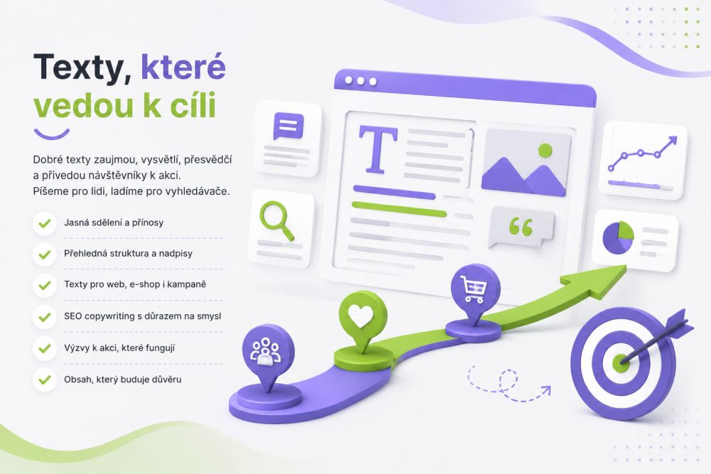 Copywriting, který vede návštěvníka ke kontaktu