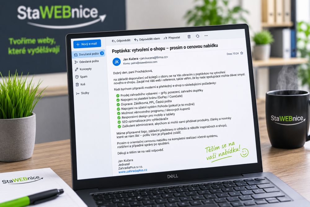 Příprava poptávky webového projektu pro StaWEBnice