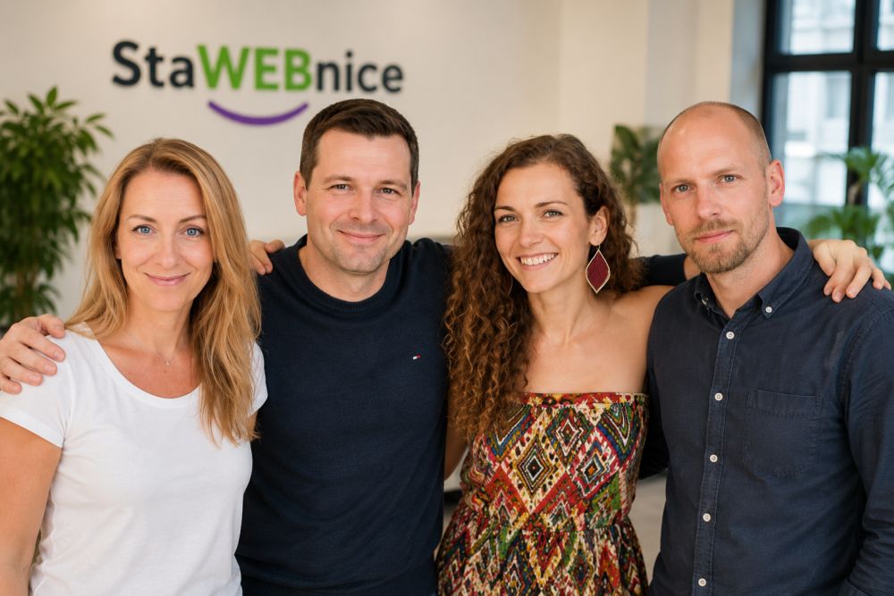 Tým StaWEBnice pro tvorbu webů, e-shopů a online marketing