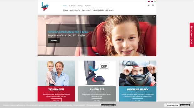 Náhled online katalogu Avova Baby