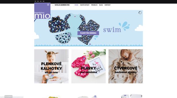 Náhled online katalogu Bambino mio