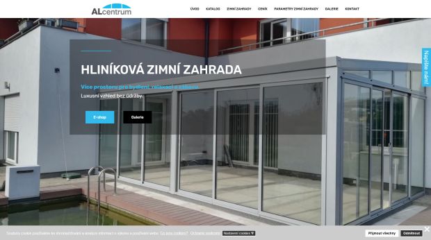 Náhled mikrostránky Hliníkové zimní zahrady